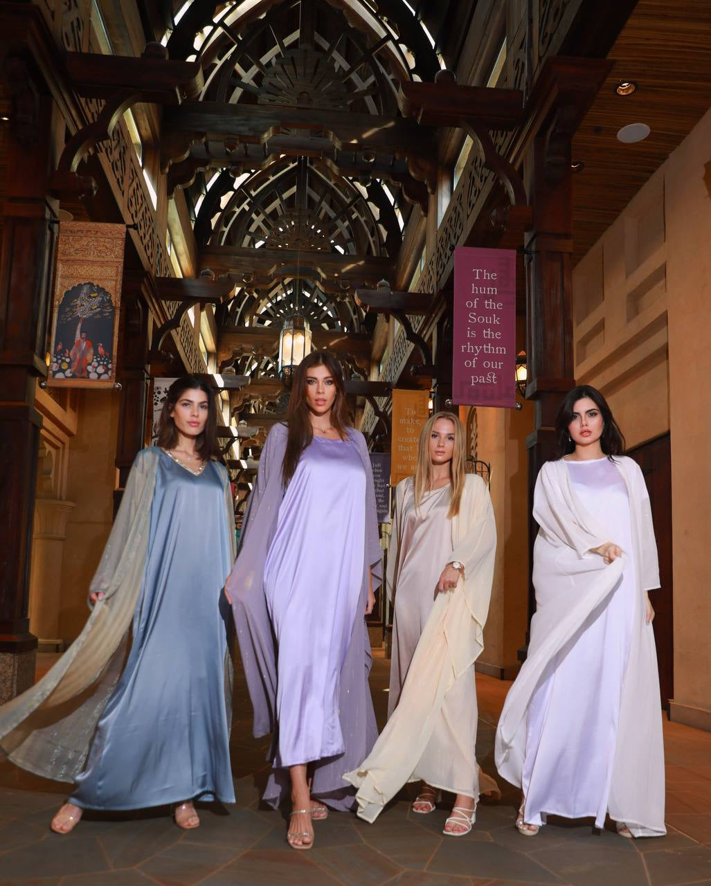 White Moonstone Abaya