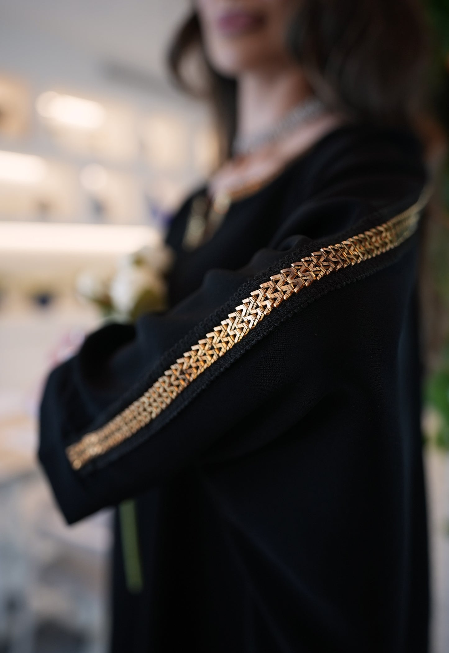 Aurora Black Dress Abaya