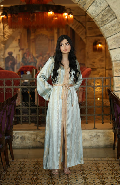 قفطان جوهرة أزرق