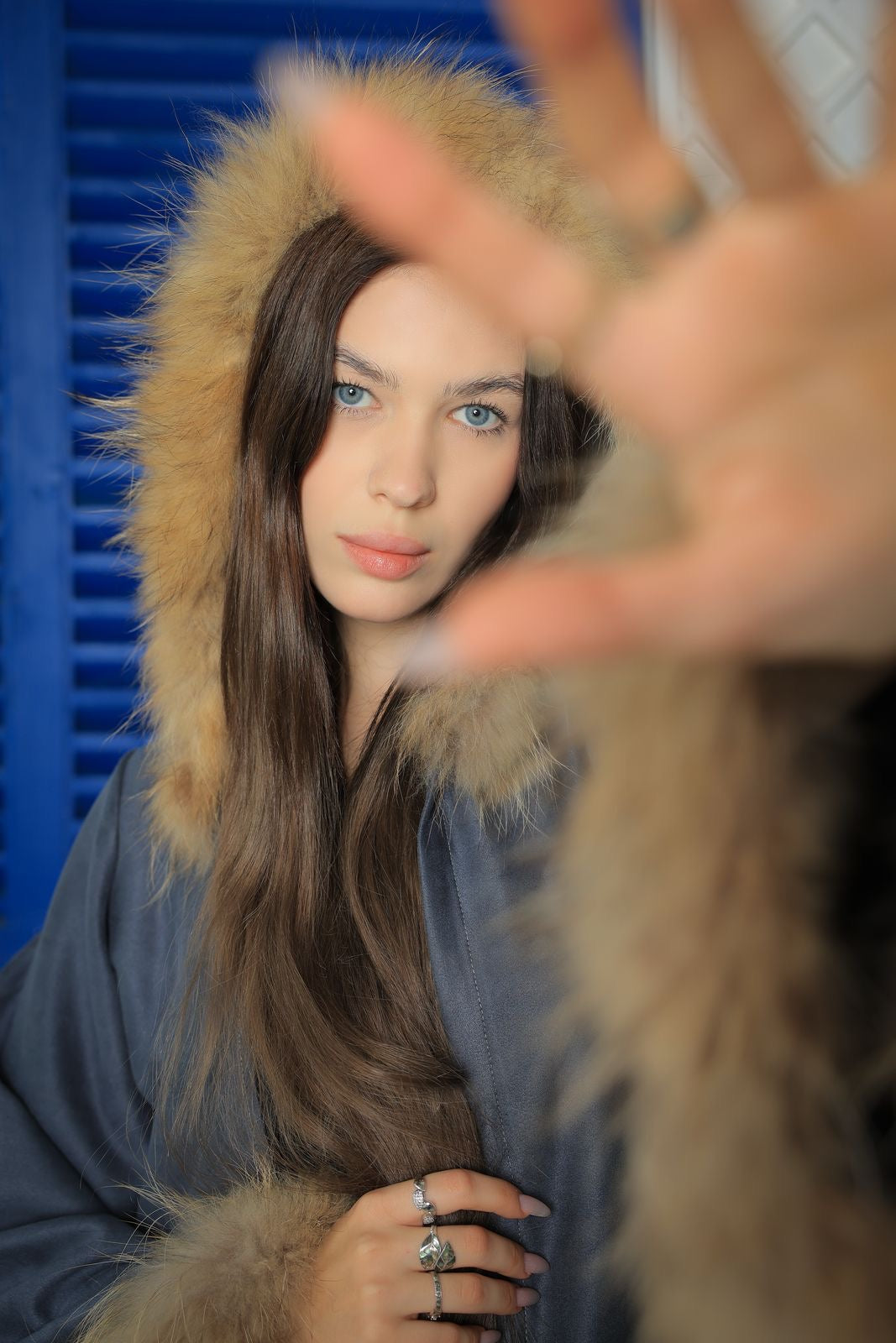 Icequeen Winter Abaya with Fur