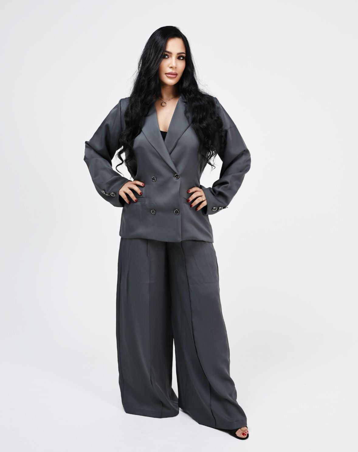Misty Power Formal Oversize Set