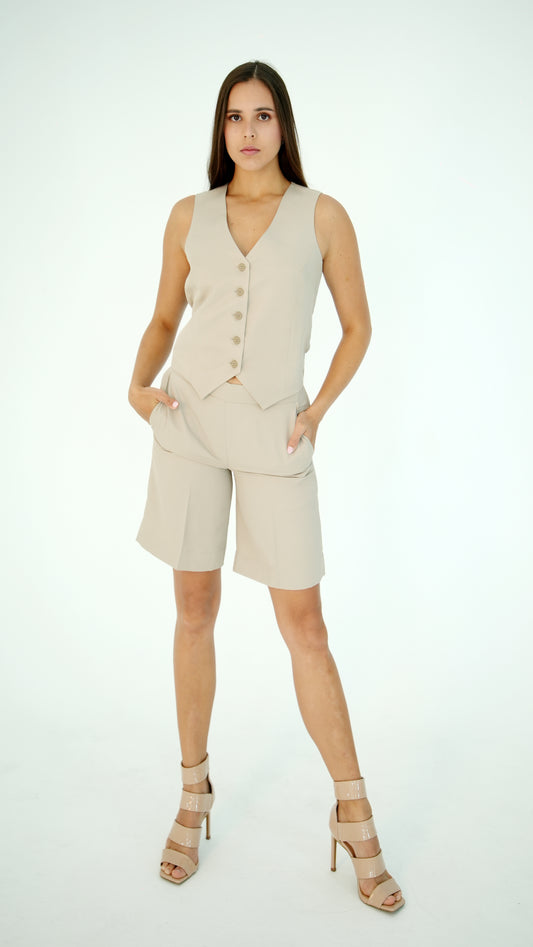 Vest and Short classy set