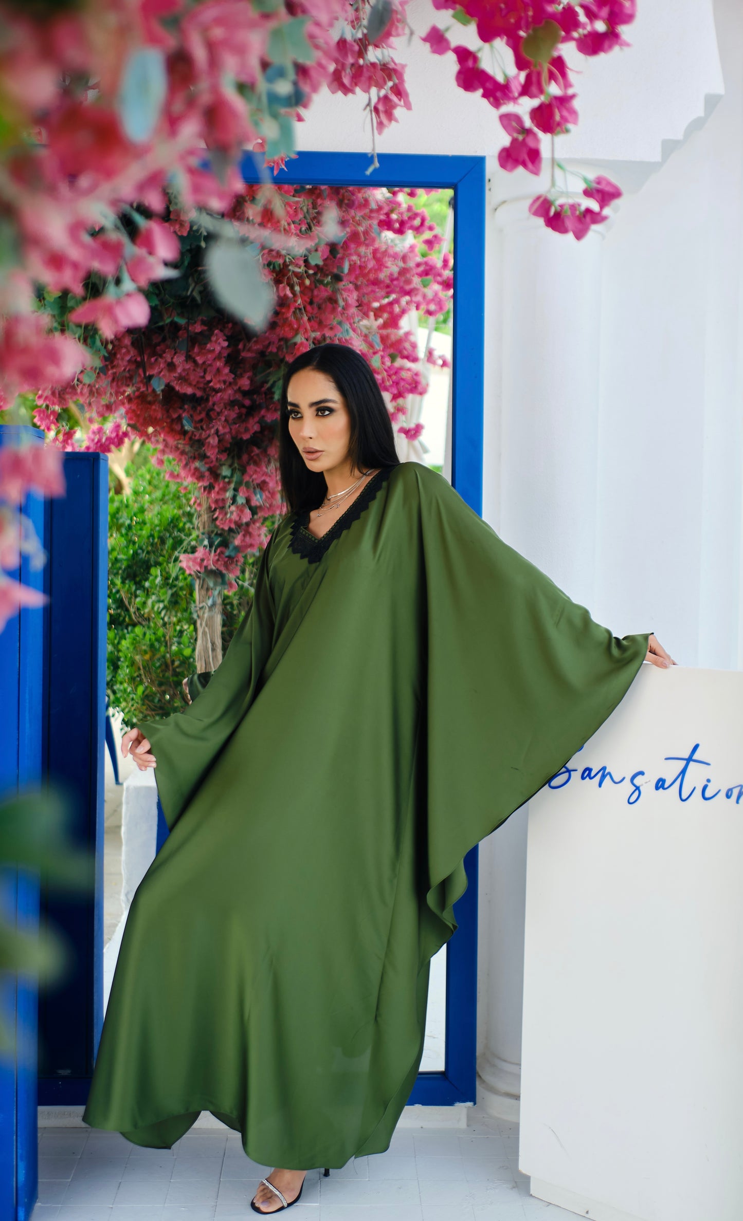 Zumurud Silk Kaftan
